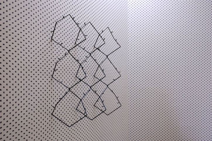 Particles White Wallcovering by NLXL