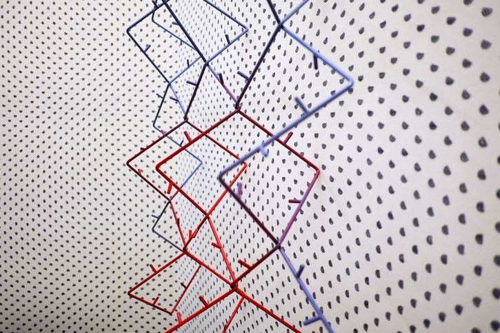 Particles White Wallcovering by NLXL