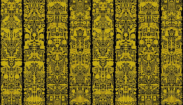 Robber Baron Wallcovering by NLXL 