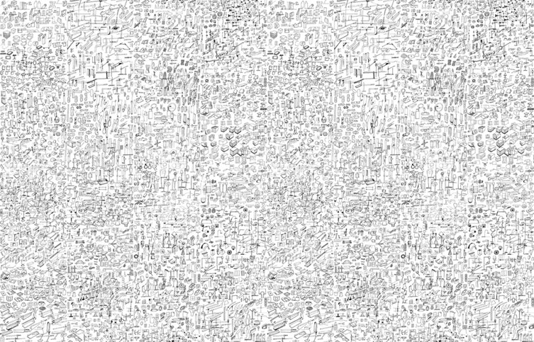 Sketches Wallcovering by NLXL