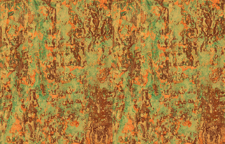 Spoiled Copper Metallic Wallcovering by NLXL