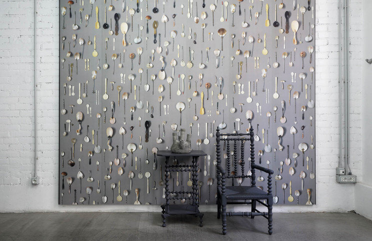 Spoons Small Wallcovering by NLXL 