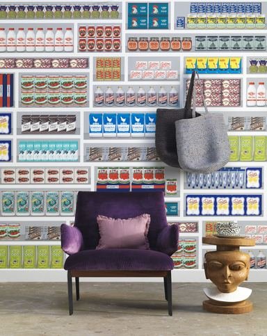 Supermarket Wallcovering by NLXL