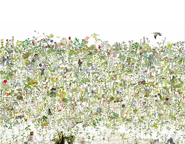 The Enchanted Garden Wallcovering by NLXL 