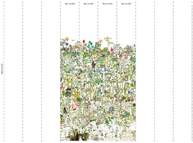 The Enchanted Garden Wallcovering by NLXL 