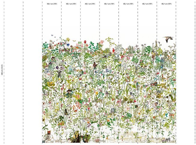 The Enchanted Garden Wallcovering by NLXL 