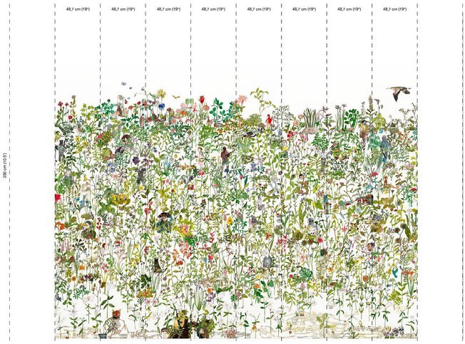 The Enchanted Garden Wallcovering by NLXL 