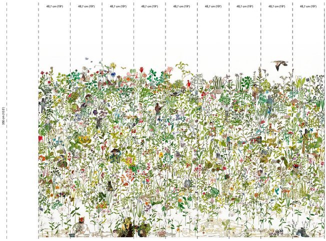 The Enchanted Garden Wallcovering by NLXL 