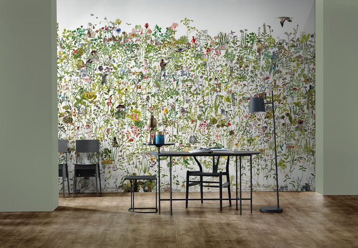 The Enchanted Garden Wallcovering by NLXL 