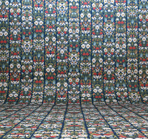 Withered Flowers Color Archives Wallcovering by NLXL 