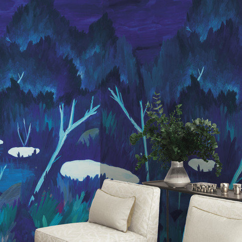 Adryades Wallcovering by Nobilis