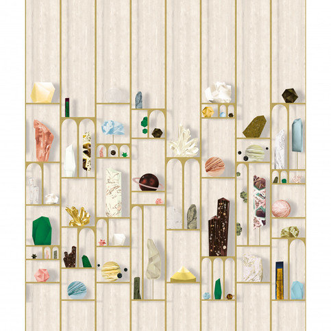 Curiosite II Wallcovering by Nobilis