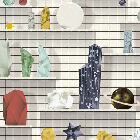 Curiosite I Wallpaper by Nobilis