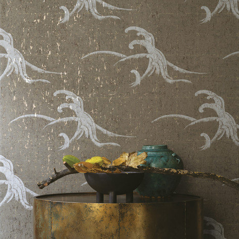 Kanagawa Wallcovering by Nobilis
