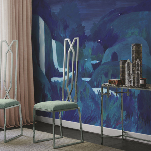 Les Cascades Wallcovering by Nobilis