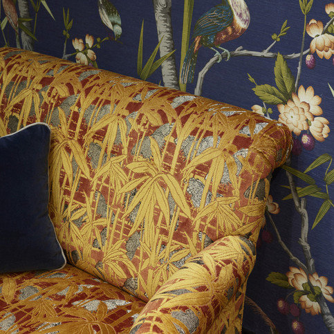 Velours Farfalla Fabric by Nobilis