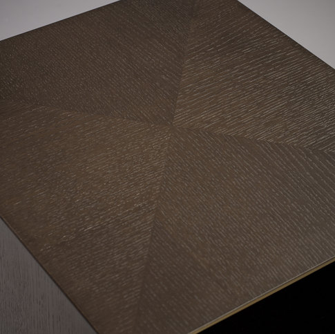 Arlington Bedside - 400 Chocolate Oak by Robert Langford 