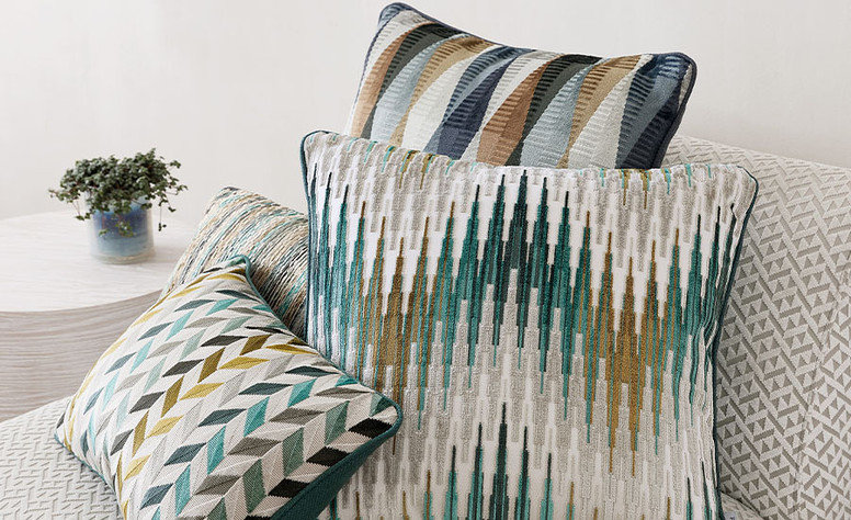 Arzu Cushion Tamarind by Romo
