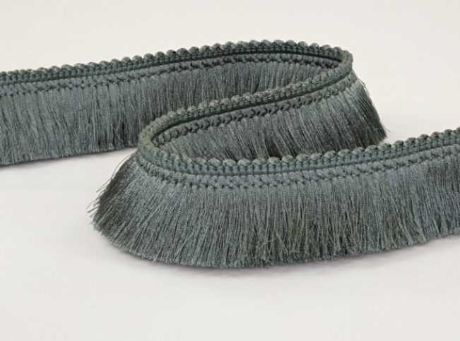 Brush Fringe Smoky Blue by Temperley London x Romo
