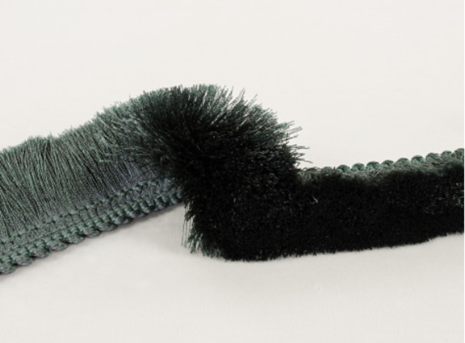 Brush Fringe Smoky Blue by Temperley London x Romo