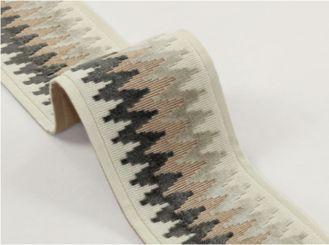 Chevron Braid Gris by Temperley London x Romo