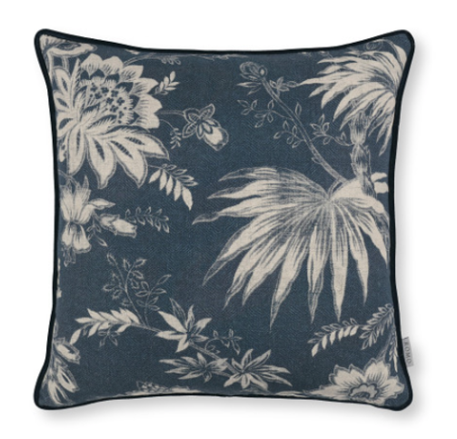 Chiya Indigo Cushion by Romo