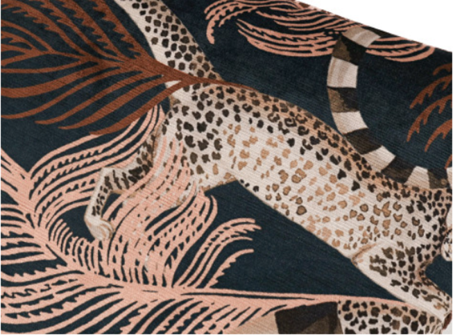 Delilah Velvet 50cm Cushion Sienna by Temperley London x Romo
