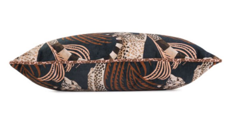 Delilah Velvet 50cm Cushion Sienna by Temperley London x Romo