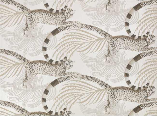 Delilah Wallcovering Jasmine by Temperley London x Romo