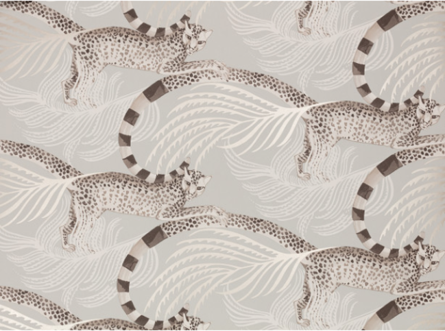 Delilah Wallcovering Moonstone by Temperley London x Romo