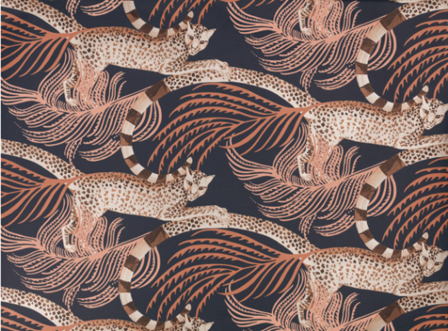 Delilah Wallcovering Sienna by Temperley London x Romo