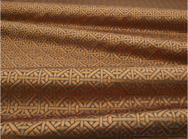Dita Spiced Cider Fabric by Temperley London x Romo