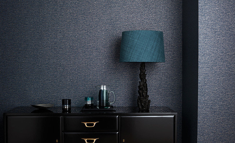 Elkin Ink Wallcovering by Romo