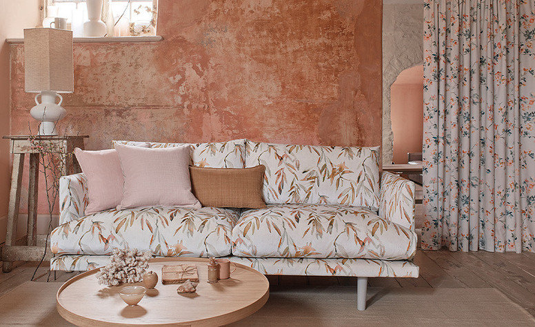 Elvey Velvet Blush by Romo