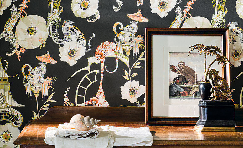 Euphoria Wallcovering Secret Garden by Temperley London x Romo