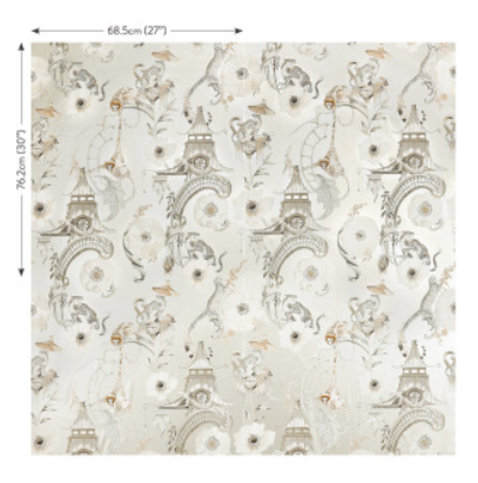 Euphoria Wallcovering Stardust by Temperley London x Romo