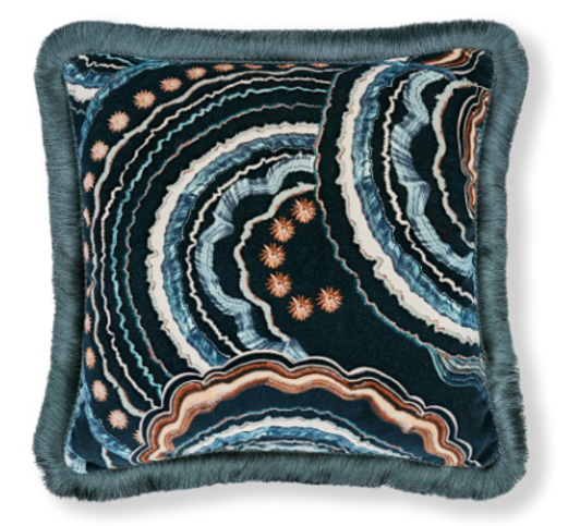 Fantasia 50cm Cushion Eclipse by Temperley London x Romo