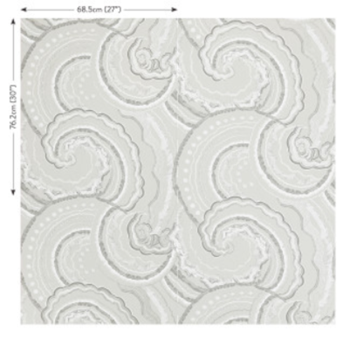 Fantasia Wallcovering Quartz by Temperley London x Romo