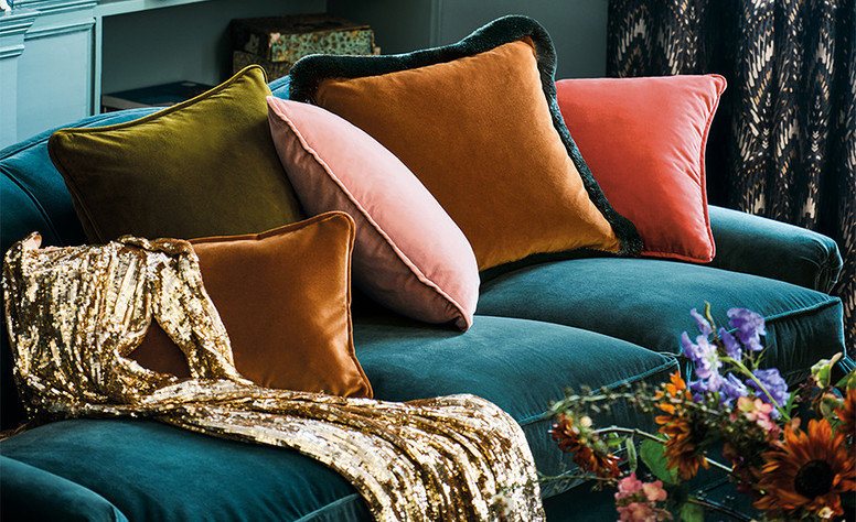 Frieda Umber Fabric by Temperley London x Romo