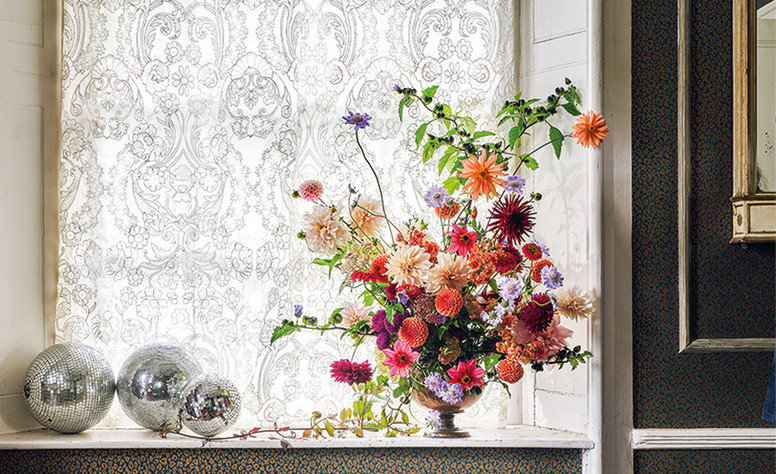 Gracie Opal Fabric by Temperley London x Romo