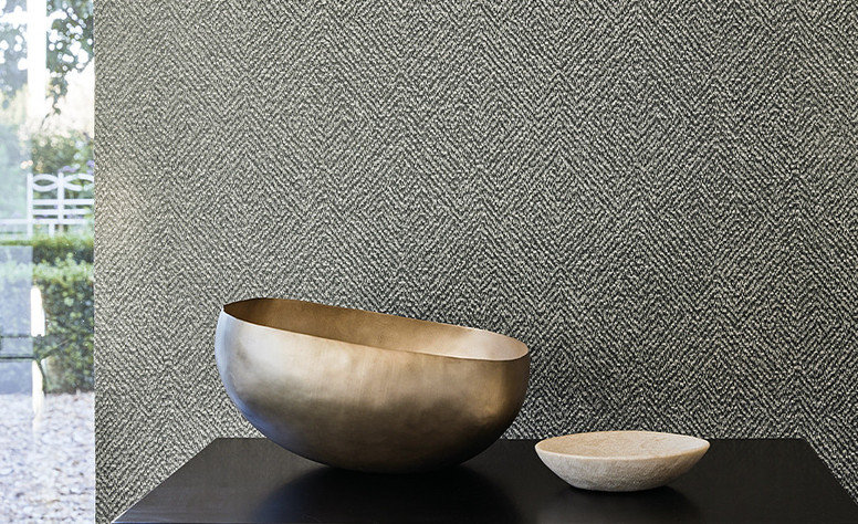 Kali Wallcovering Andesite by Romo