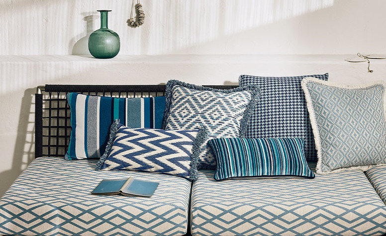 Kamali Outdoor Cushion Batik by Romo