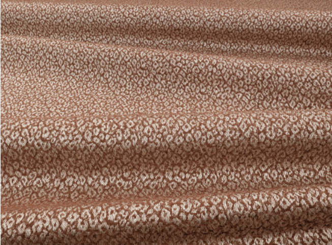 Kitty Umber Fabric by Temperley London x Romo