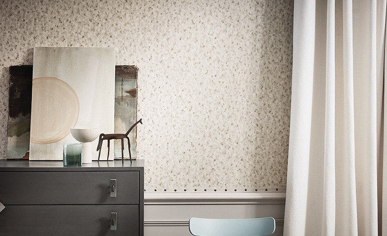 Koutu Crema Wallcovering by Romo