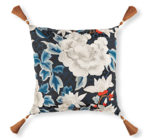 Lavinia 50cm Cushion Twilight by Temperley London x Romo