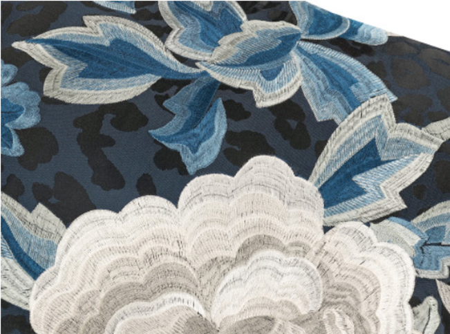 Lavinia 50cm Cushion Twilight by Temperley London x Romo