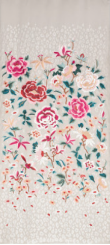 Lavinia Panel Rosa Fabric by Temperley London x Romo
