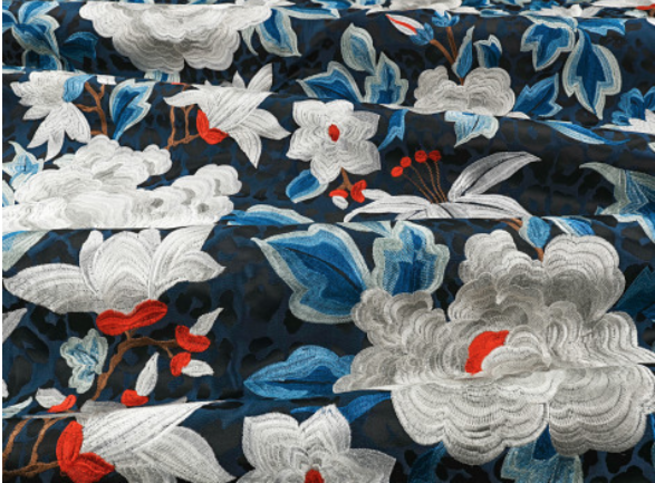 Lavinia Twilight Fabric by Temperley London x Romo