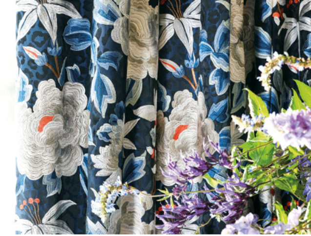 Lavinia Twilight Fabric by Temperley London x Romo