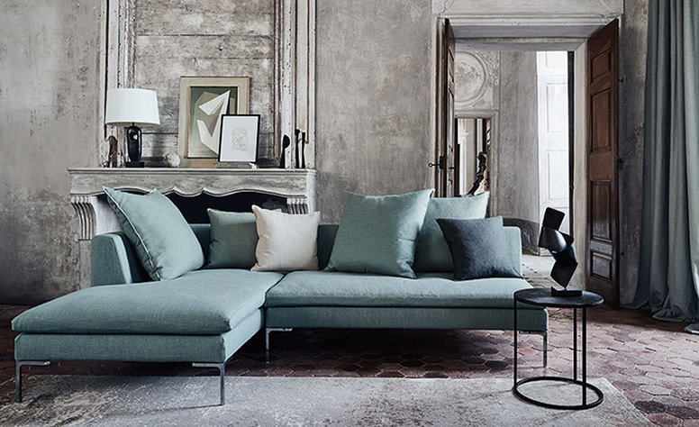 Leoni Feather Grey by Romo